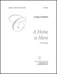 A Home is More TTBB choral sheet music cover